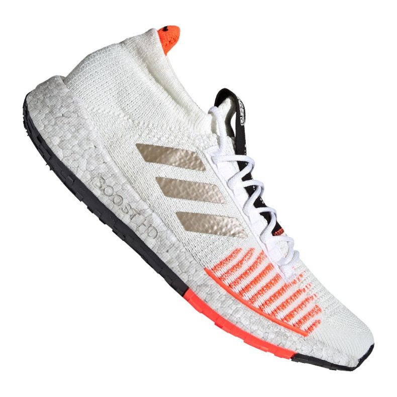 Adidas PulseBOOST Hd M EE9564 scarpe bianca arancia