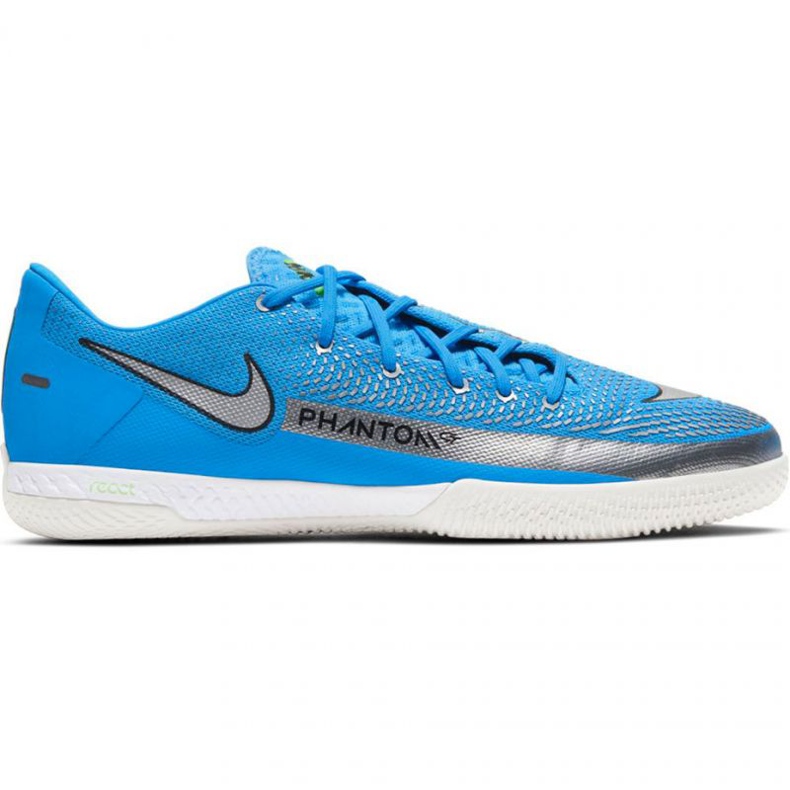 Scarpa da calcio Nike React Phantom Gt Pro Ic M CK8463 400 blu blu