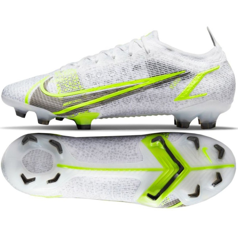 Nike Mercurial Vapor 14 Elite Fg M CQ7635 107 scarpe da calcio multicolore bianca