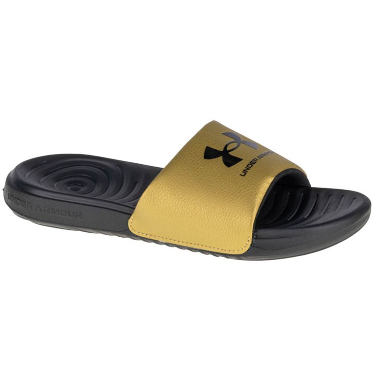 Under Armour Ansa Ciabatte Fisse W 3023772-006 nero d'oro