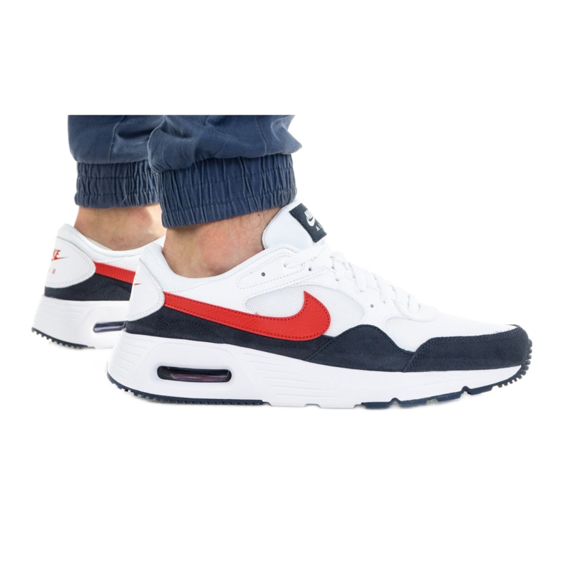Nike Air Max Sc M CW4555-103 scarpe bianca