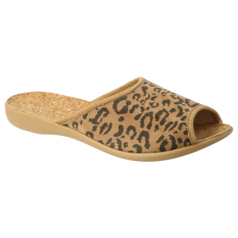 Scarpe da donna Befado pu 254D121 beige marrone