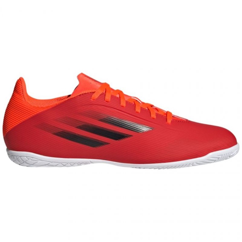 Scarpe da calcio Adidas X Speedflow.4 In M FY3346 rosso arance e rosse