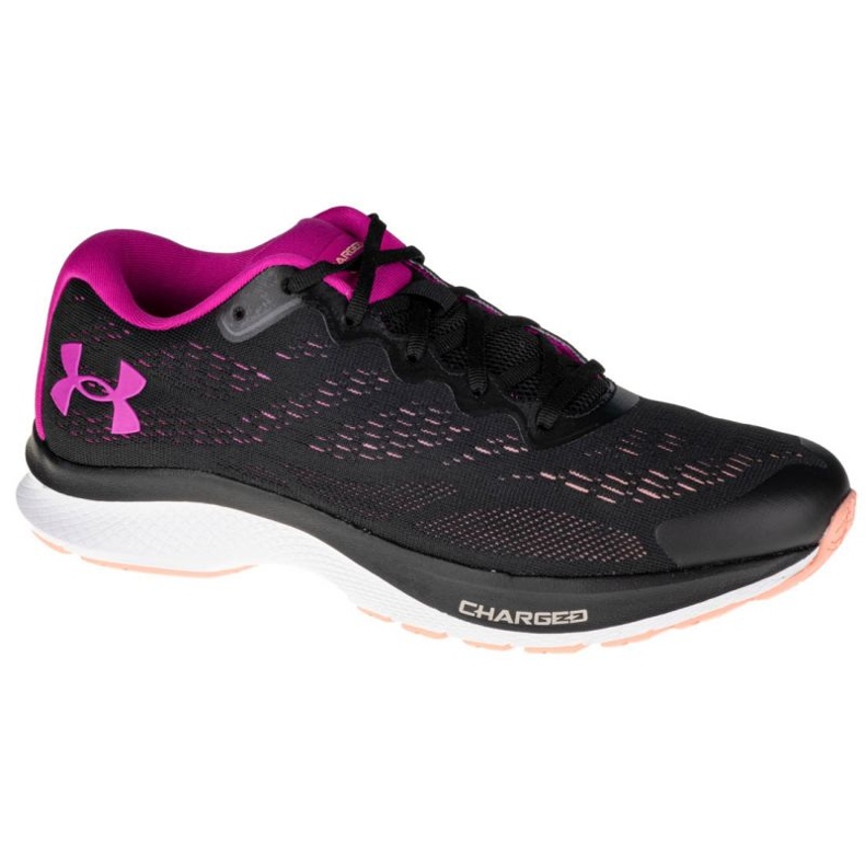 Scarpe Under Armour W Charged Bandit 6 3023023-002 nero