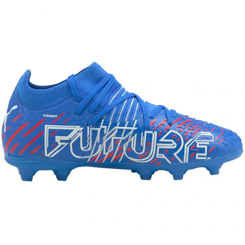 Scarpe da calcio Puma Future Z 3.2 Fg Ag Jr 106501 01 blu blu