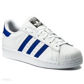 Scarpe adidas Superstar M BZ0197 bianca blu