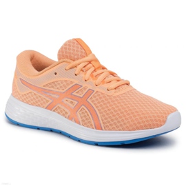 Asics Patriot 11 Gs Jr 1014A070-800 blu arancia