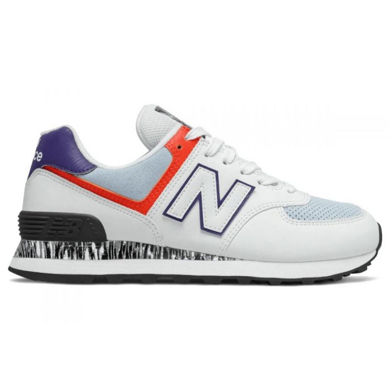 New Balance W WL574CS2 bianca grigio multicolore