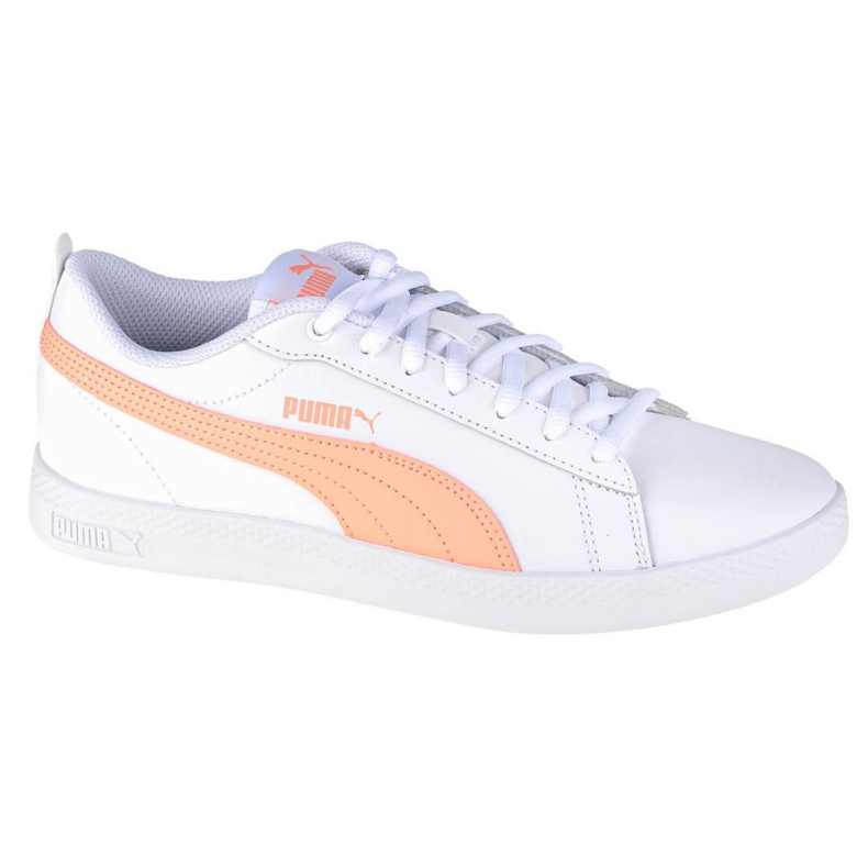 Puma Smash Donne V2 W 365208-26 bianca arancia