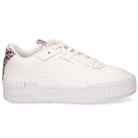 Puma Cali Sport Cheetah W 375227-01 scarpe bianco