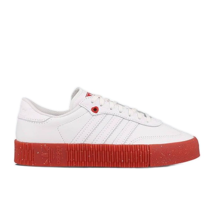 Scarpe Adidas Sambarose W FZ1831 bianca rosso