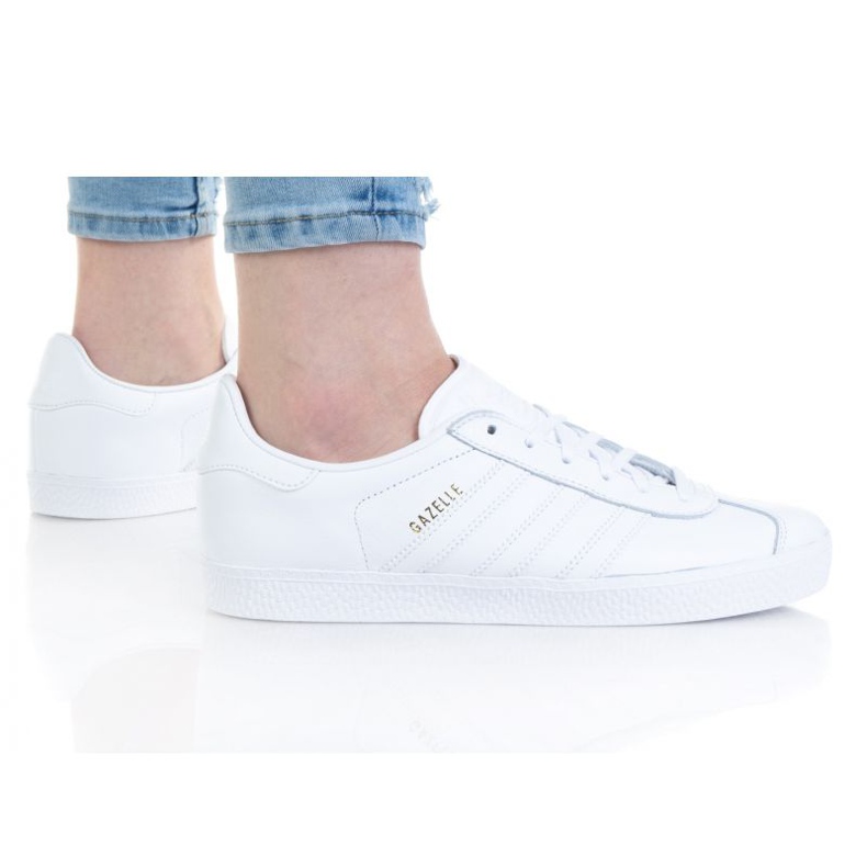 Adidas Gazelle Jr BY9147 scarpe bianca