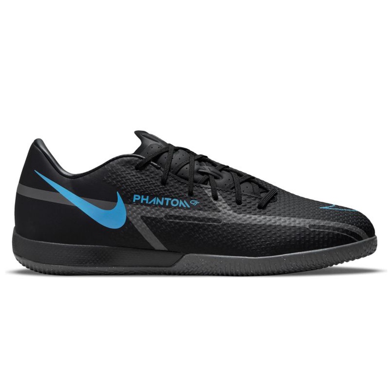 Nike Phantom GT2 Academy Ic M DC0765-004 scarpe da calcio nero nero