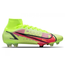 Scarpe da calcio Nike Superfly 8 Elite Fg M CV0958-760 neon verde verde