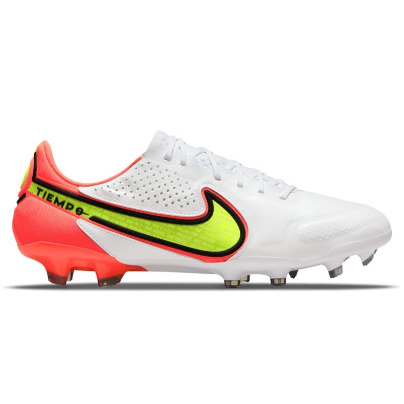Nike Tiempo Legend 9 Elite Fg M CZ8482-176 scarpe da calcio bianca bianca