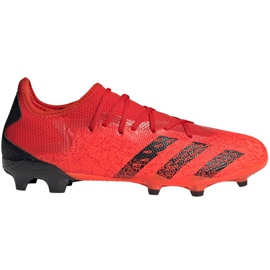 Scarpe da calcio Adidas Predator Freak.3 L Fg M FY6289 multicolore arance e rossi