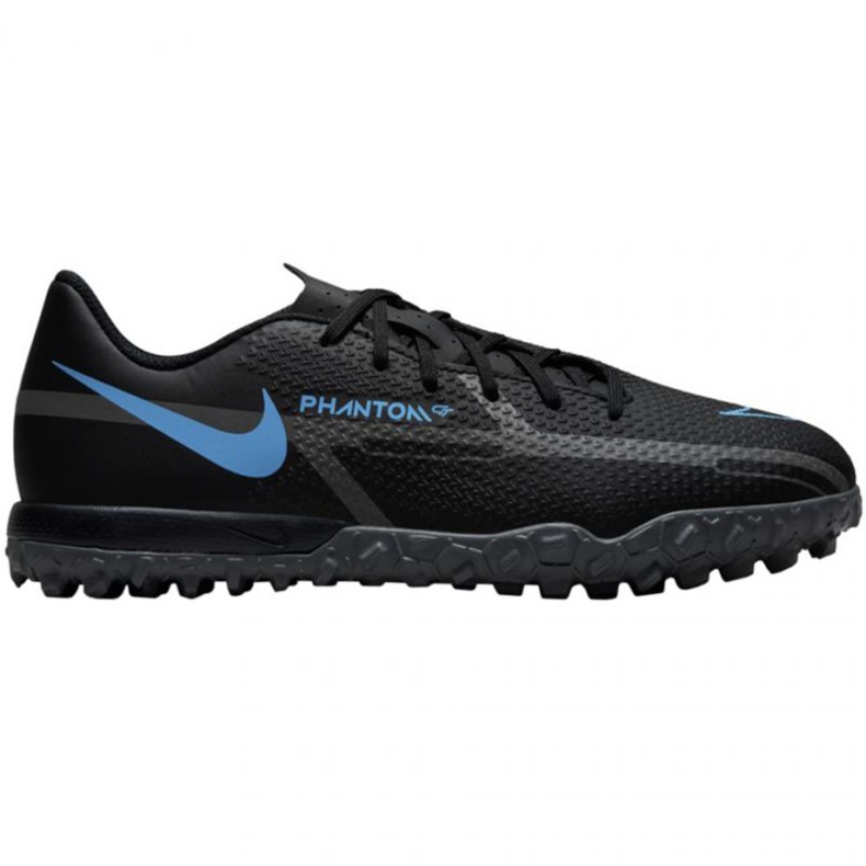 Nike Phantom GT2 Academy Tf Jr DC0817 004 scarpe da calcio nero nero