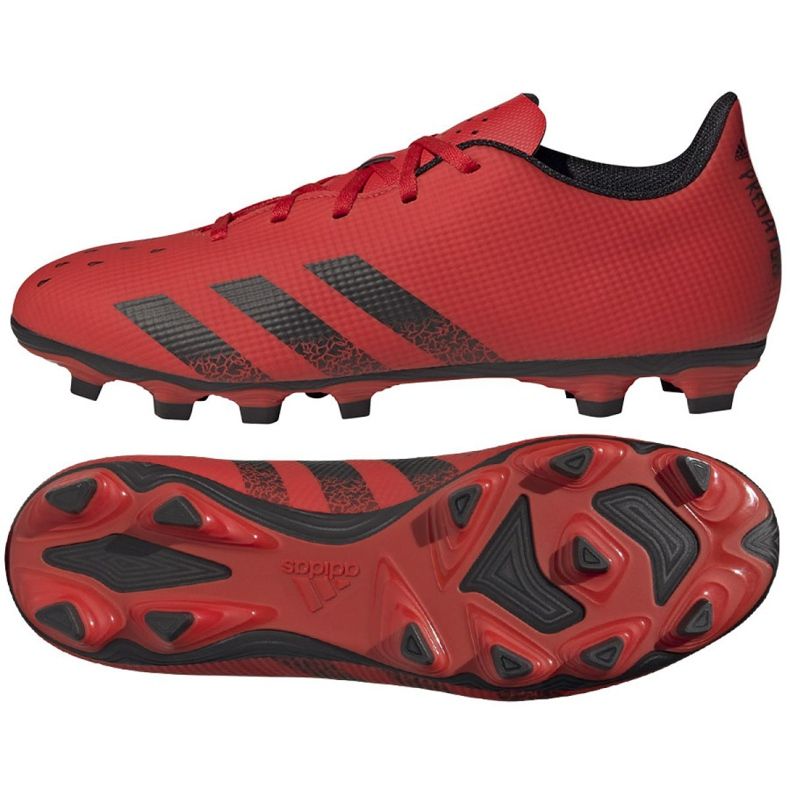 Scarpe da calcio Adidas Predator Freak.4 Fg M FY6319 rosso rosso
