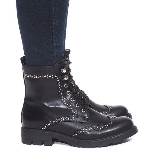 Stivali militari isolati S92 Black nero
