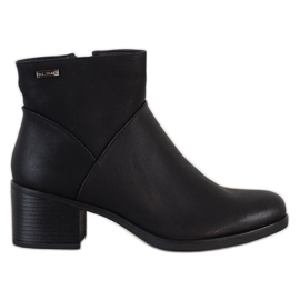 J. Star Stivali in ecopelle nero