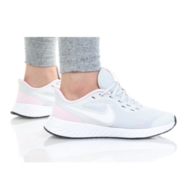 Scarpa Nike Revolution 5 (GS) Jr BQ5671-021 bianco nero