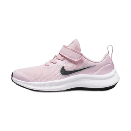 Nike Star Runner 3 (PSV) Jr DA2777-601 scarpe nero rosa argento