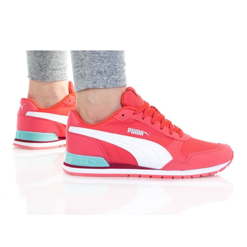 Puma St Runner V2 Nl Jr 365293 36 scarpe bianca rosa