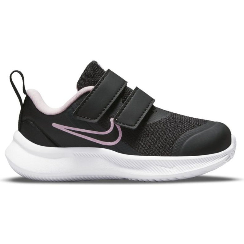 Nike Star Runner 3 (TDV) Jr DA2778-002 scarpe nero verde