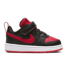 Nike Court Brough Low 2 (TDV) Jr BQ5453-007 scarpe nero