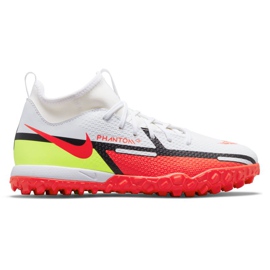 Nike Phantom GT2 Academy Df Tf Jr DC0818-167 scarpe da calcio multicolore bianco