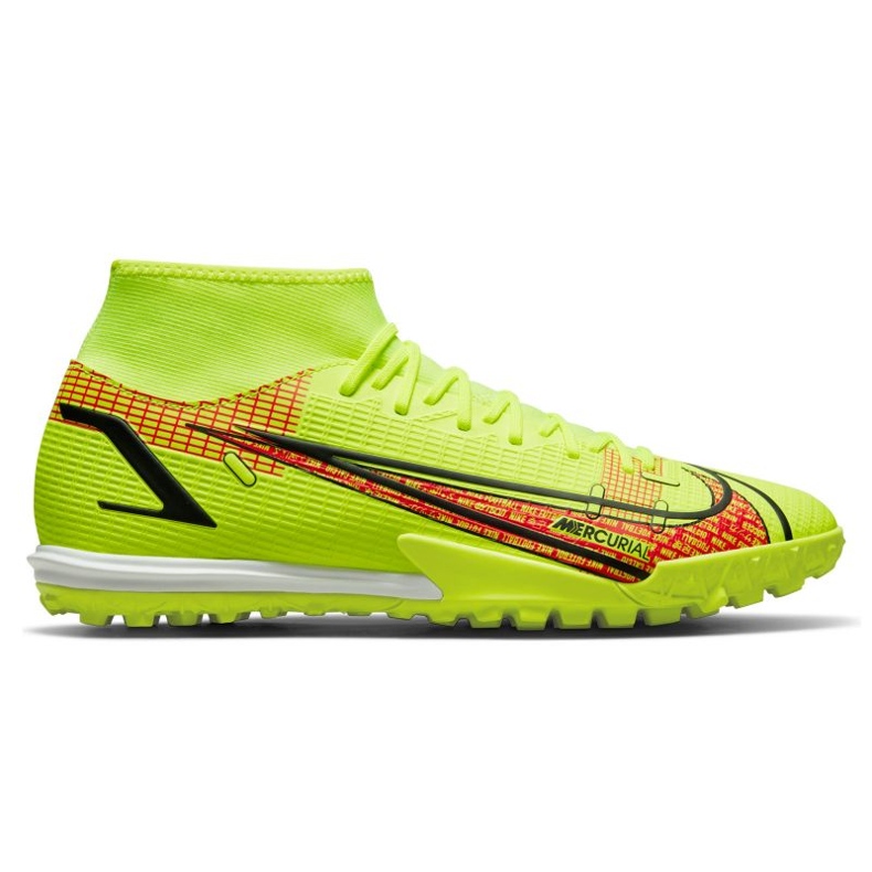 Nike Superfly 8 Academy Tf M CV0953-760 scarpe da calcio verde verde
