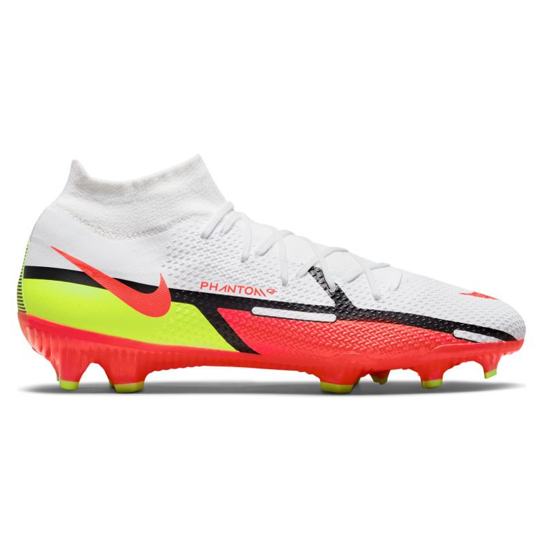 Nike Phantom GT2 Pro Df Fg M DC0759-167 scarpe da calcio multicolore bianca