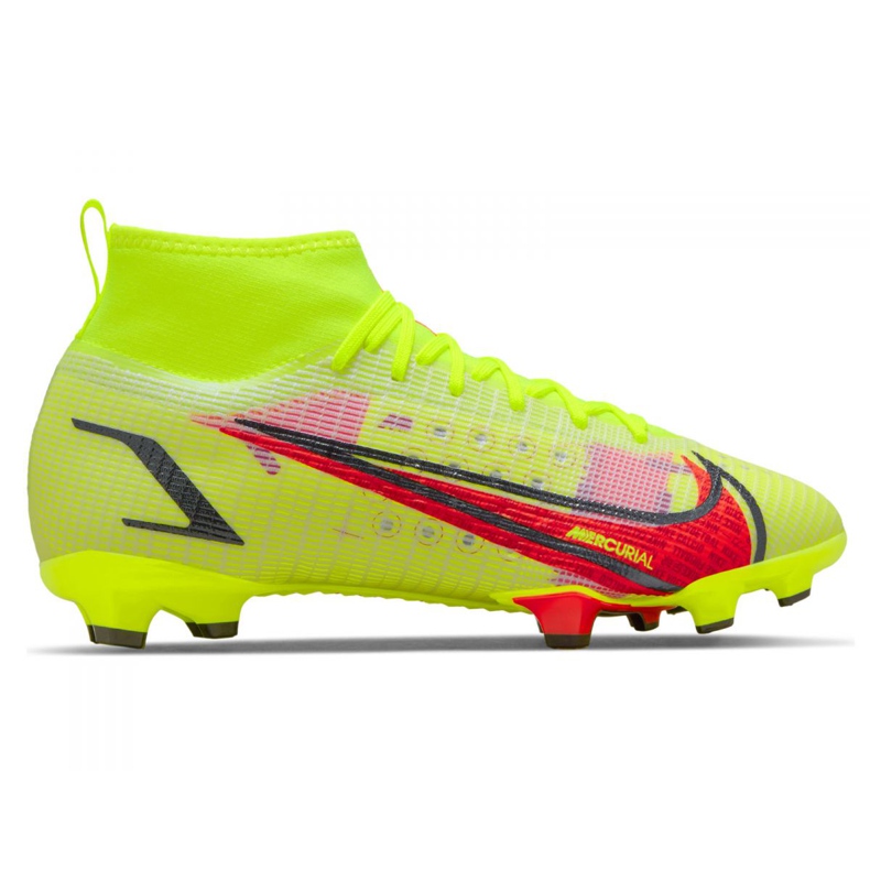 Nike Superfly 8 Pro Fg Jr CV0804-760 scarpe da calcio verde verde