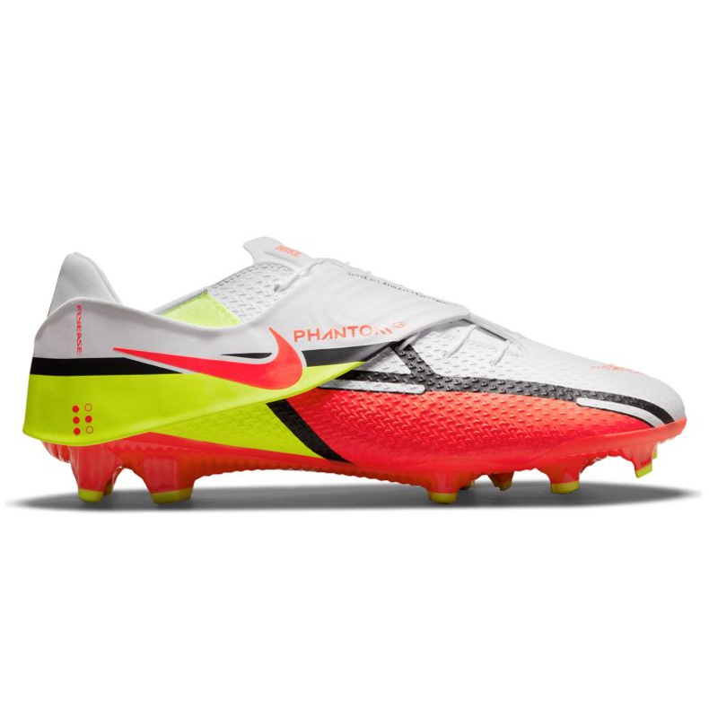 Nike Phantom GT2 Academy Flyease Mg M DH9638-167 scarpe da calcio bianca bianca