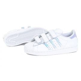 Scarpe Adidas Superstar Cf C FV3655 bianco nero