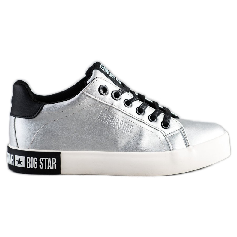 Sneakers da donna Big Star II274034 d'argento