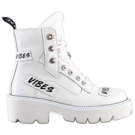 ARTIKER Stivali in pelle Vibes bianco