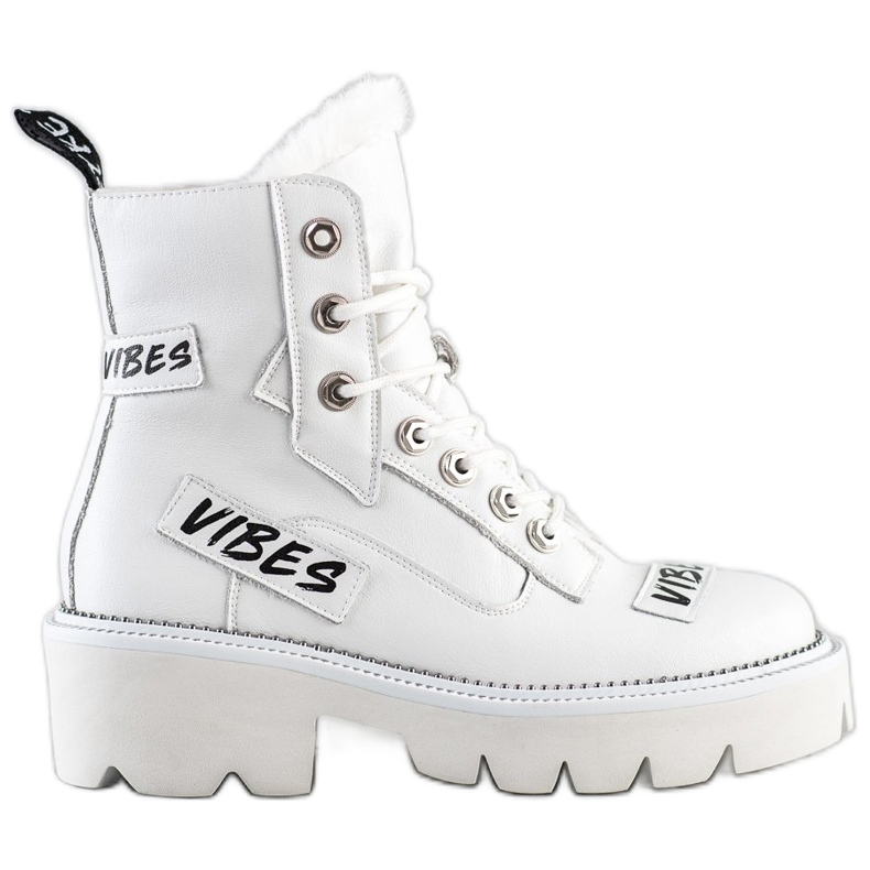 ARTIKER Stivali in pelle Vibes bianca