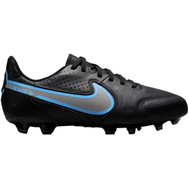 Nike Tiempo Legend 9 Academy FG / MG Jr DA1333-004 scarpe da calcio nero nero