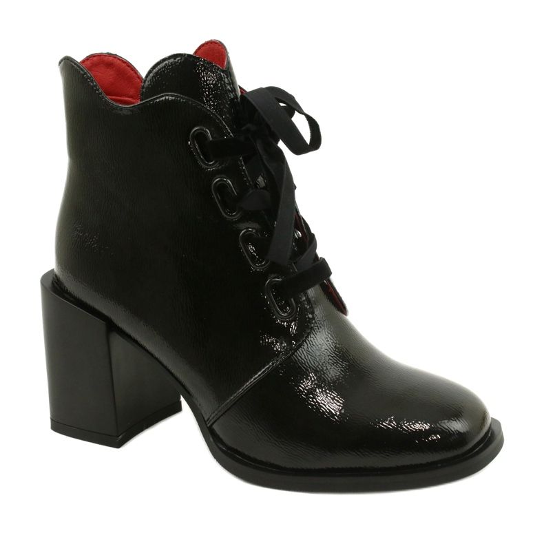 Stivali eleganti sul palo nero Filippo DBT3109/21 BK