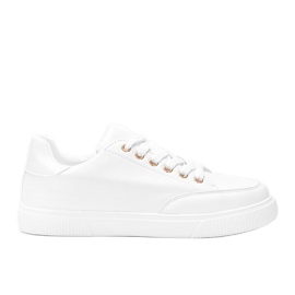 Sneakers bianche da donna Brighton bianca