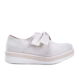 Scarpe beige con suola spessa Sindri