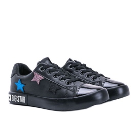 Sneakers basse da bambino Big Star Light nero