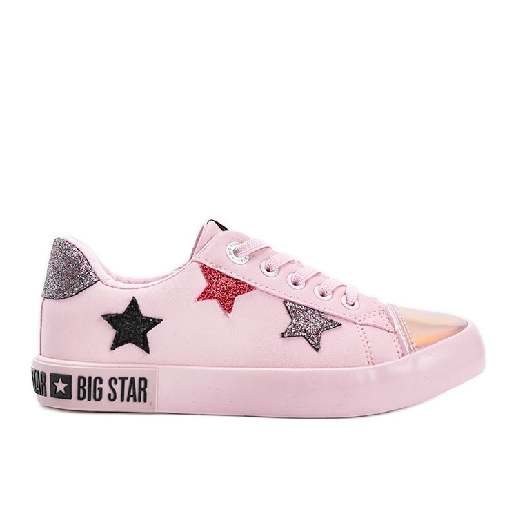 Sneakers basse da bambino Big Star Light rosa