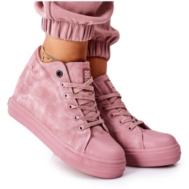 Sneakers in pelle Big Star II274092 Rosa