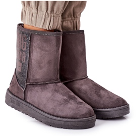 Doposci Big Star EE274417 Szare grigio