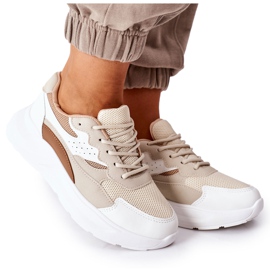 PE1 Scarpe sportive da donna Sneakers Beige Going