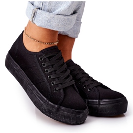 PW1 Sneakers da donna sullo skateboard nero