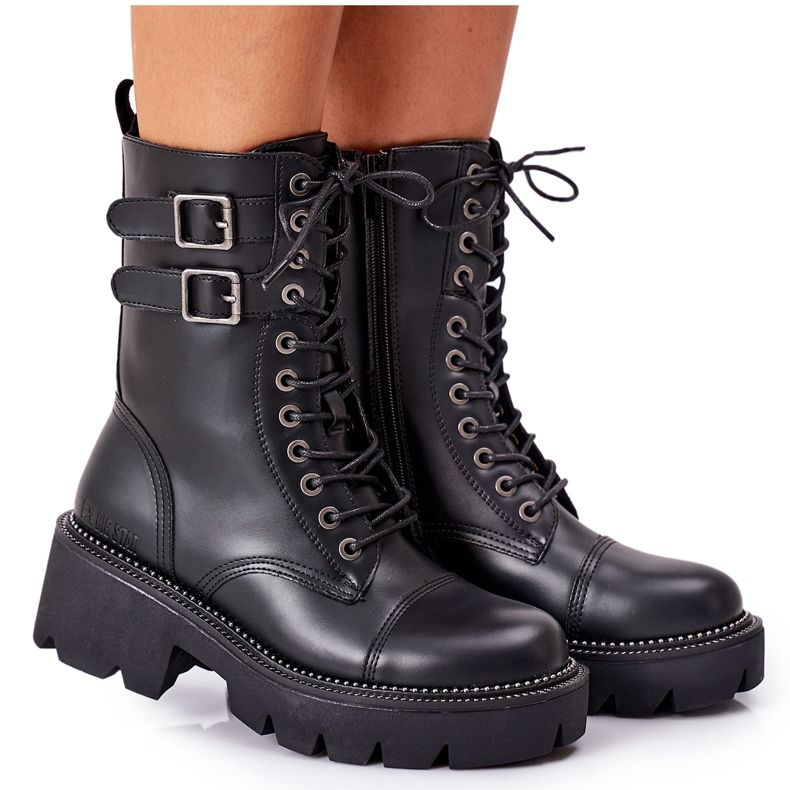 Isolati da donna Workers Big Star II274113 Nero