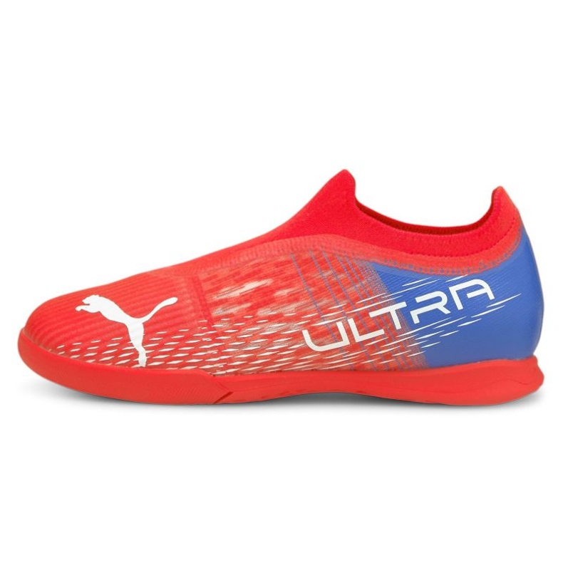 Scarpe da calcio Puma Ultra 3.3 It Jr 106591-01 multicolore arance e rosse
